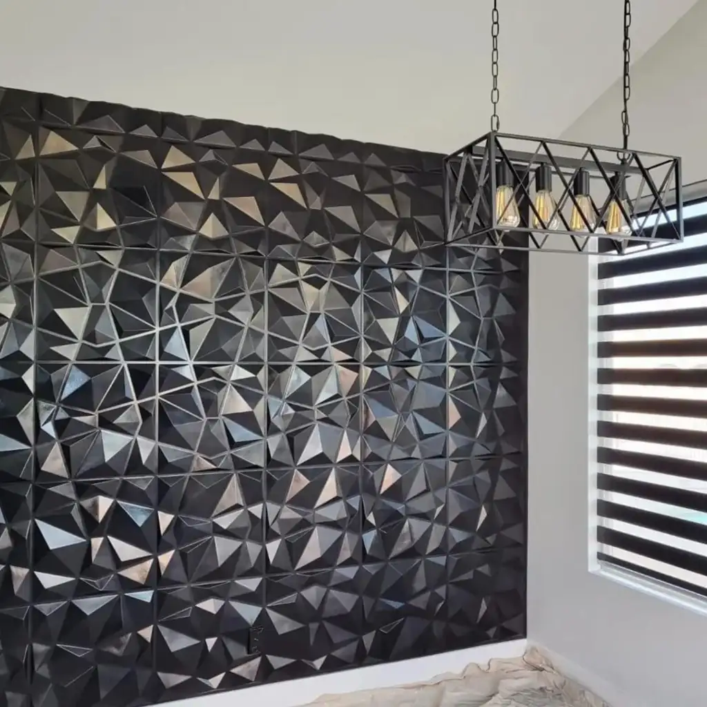 3D wall panels – Perfection Blinds project photo 4