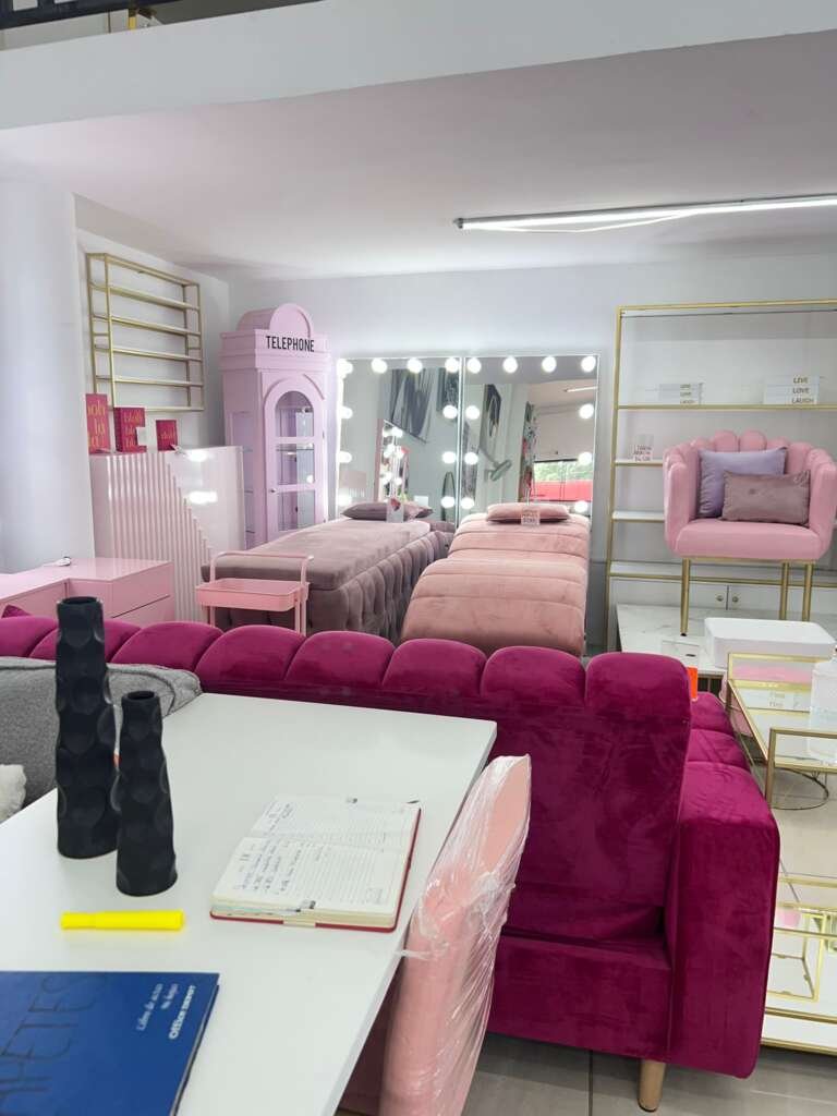 Furniture showroom and interior design selections by Perfection Blinds